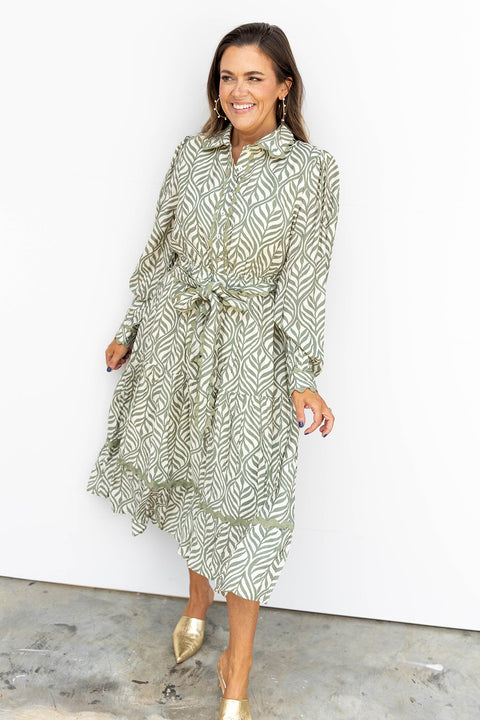 Sage and Serenity Dress- Sage