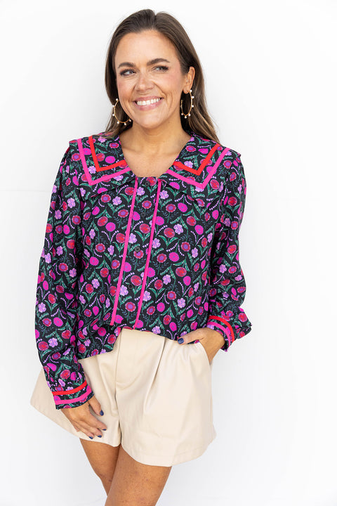 Fancy Ruffles Blouse