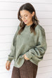 Over the Edge pullover - Light Olive