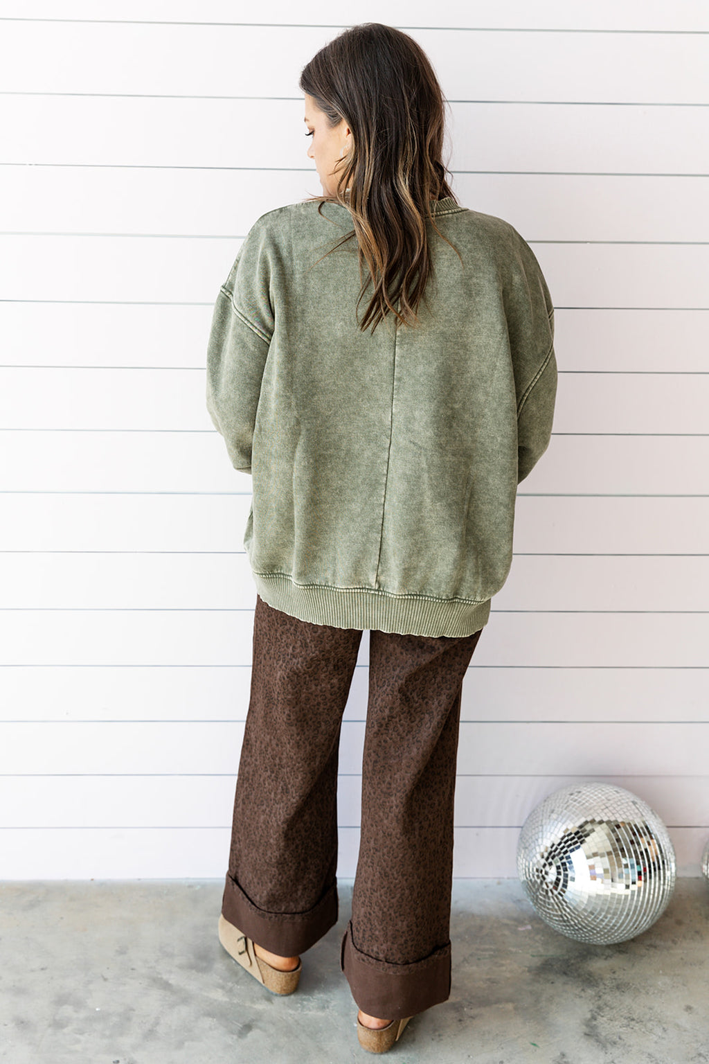 Over the Edge pullover - Light Olive