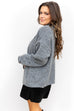 Evergreen Lux Knit Cardigan - Charcoal