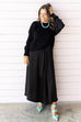 A Cinch Sweater - Black