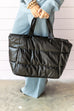 Let's Fly tote- Black