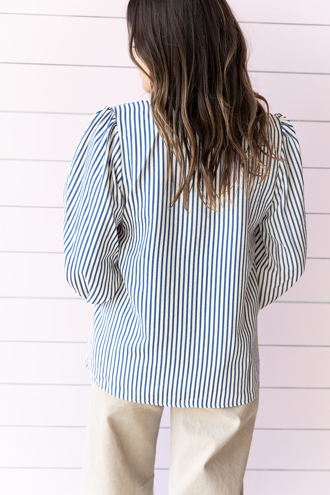 Uptown Stripes -Denim