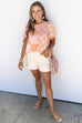 Check Me Out Blouse - Mango Mix