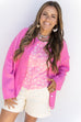 Floral Babe Vest - Pink