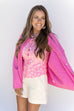 Floral Babe Vest - Pink