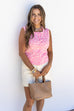 Floral Babe Vest - Pink