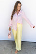Pretty In Polka Dot Pants -Yellow
