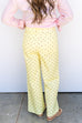 Pretty In Polka Dot Pants -Yellow