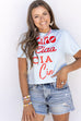 Enjoy The Sun Denim Short - Cool Blue