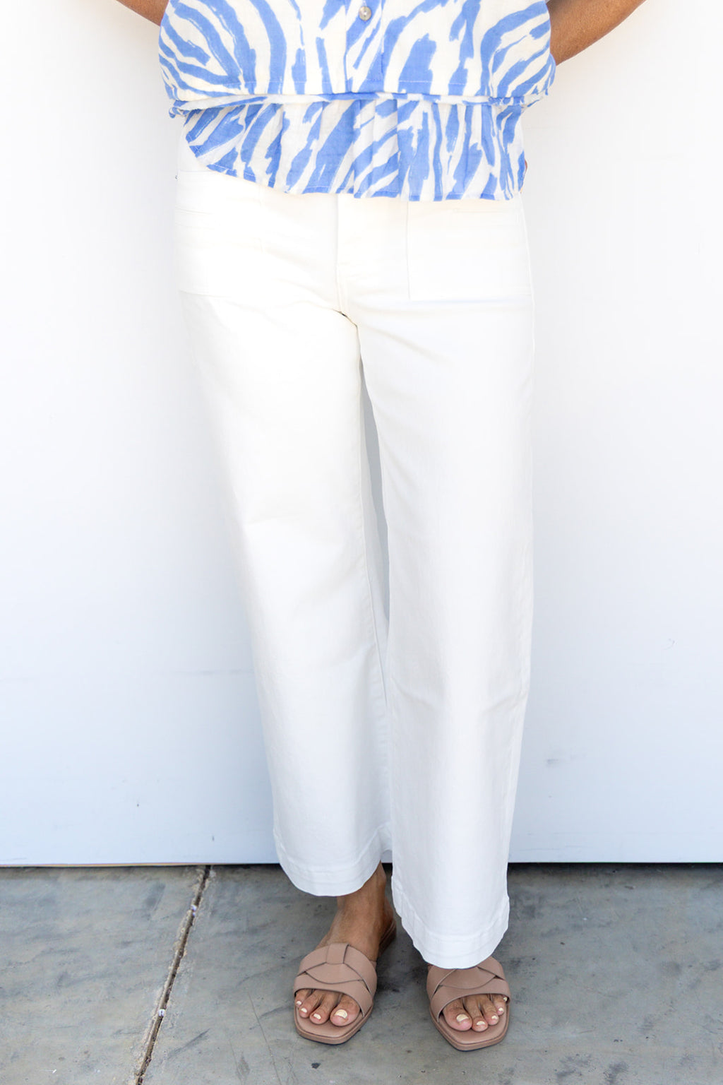 Summer Vacay Jeans - Alabaster White