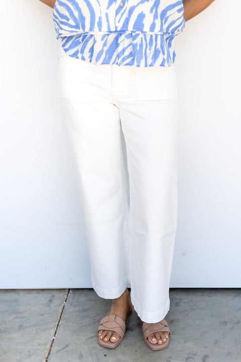 Summer Vacay Jeans - Alabaster White