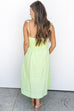 Summer I Turned Pretty Midi Dress - Limelight