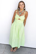 Summer I Turned Pretty Midi Dress - Limelight