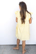 Lemon Drop Gingham Dress - Yellow