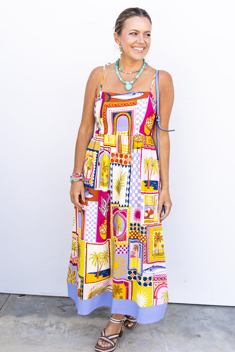 A Day In The Dominican Dress - Multi