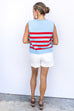 Rebel Yell Top - Blue