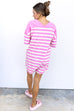In The Breeze Romper - Pink / Oat