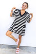 In The Breeze Romper - Black/Oat