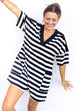 In The Breeze Romper - Black/Oat