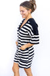 In The Breeze Romper - Black/Oat