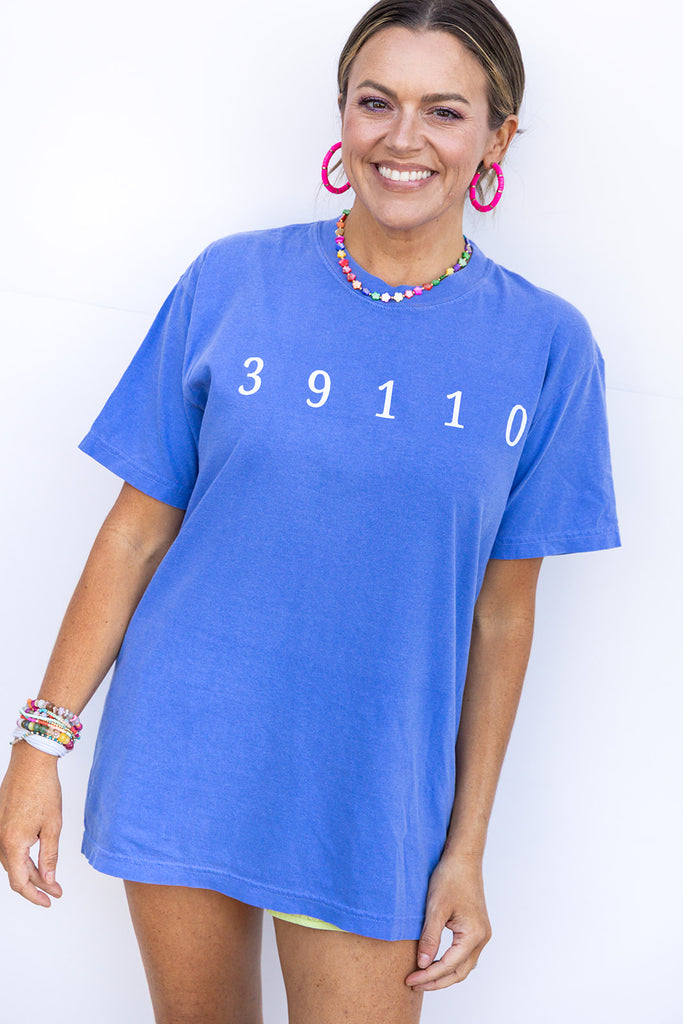 39110 Zip Code Comfort Colors Tshirt