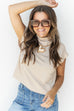 CHIC - Vintage Heart Choker (matte gold)