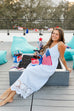By The Seashore Dress - Blue