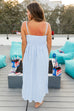 By The Seashore Dress - Blue