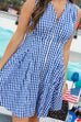 People Pleaser Dress - Navy Blue