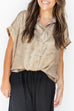 Office Hours Blouse - Gold