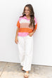 Pocket Full Of Sunshine Top - Pink/Orange