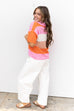 Pocket Full Of Sunshine Top - Pink/Orange