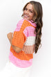 Pocket Full Of Sunshine Top - Pink/Orange
