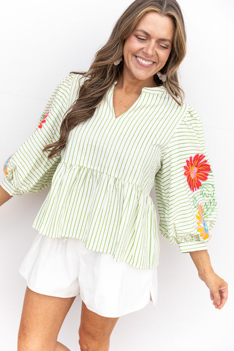 Bringing In Spring Blouse