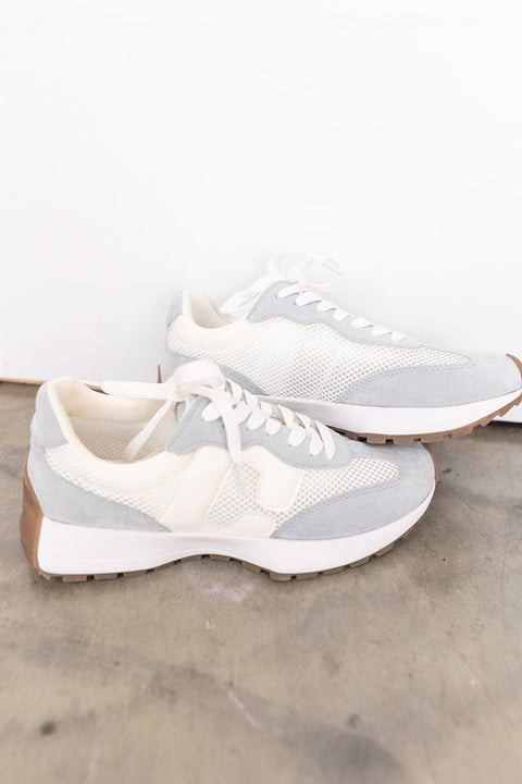 No Problem Sneaker - Powder Blue