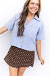 The Best Of Me Skort - Mocha