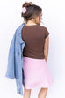 The Best Of Me Skort - Pink