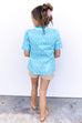 All American Girl Blouse - Aqua