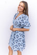 I Won't Back Down Mini Dress - LT. Blue