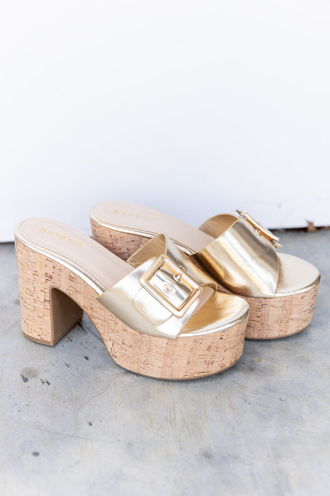 Gold Supernova Platform Heel