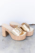 Gold Supernova Platform Heel