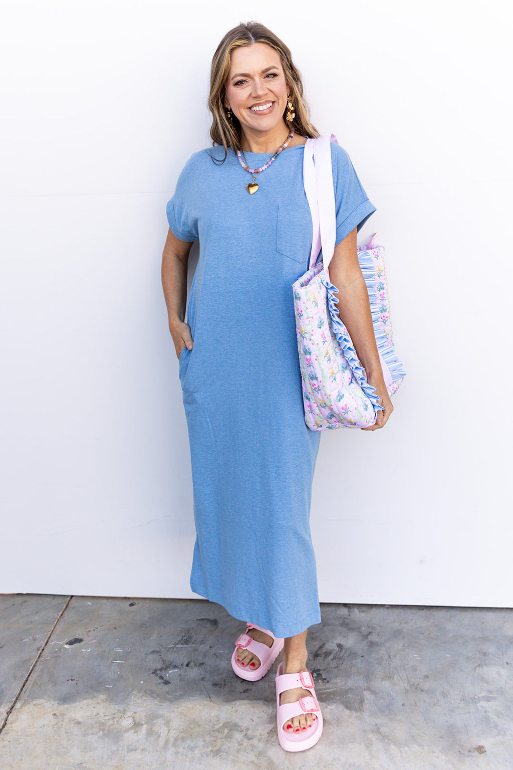 Day Drinkin Midi - H Ocean Blue