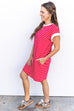 Change My Mind Dress - Ruby