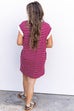 Change My Mind Dress - Cabernet