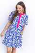 Tie The Knot Dress - Royal