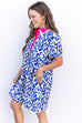 Tie The Knot Dress - Royal