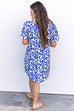 Tie The Knot Dress - Royal