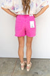 Hold My Hand Shorts - Brilliant Rose